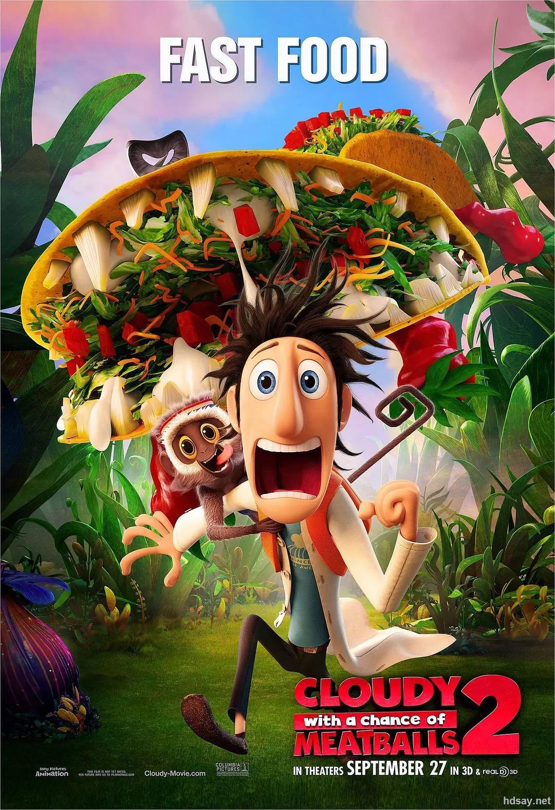 美国 喜剧 天降美食2 高清bluray 7p R 1 7g 中字 13最新 Hdsay高清乐园