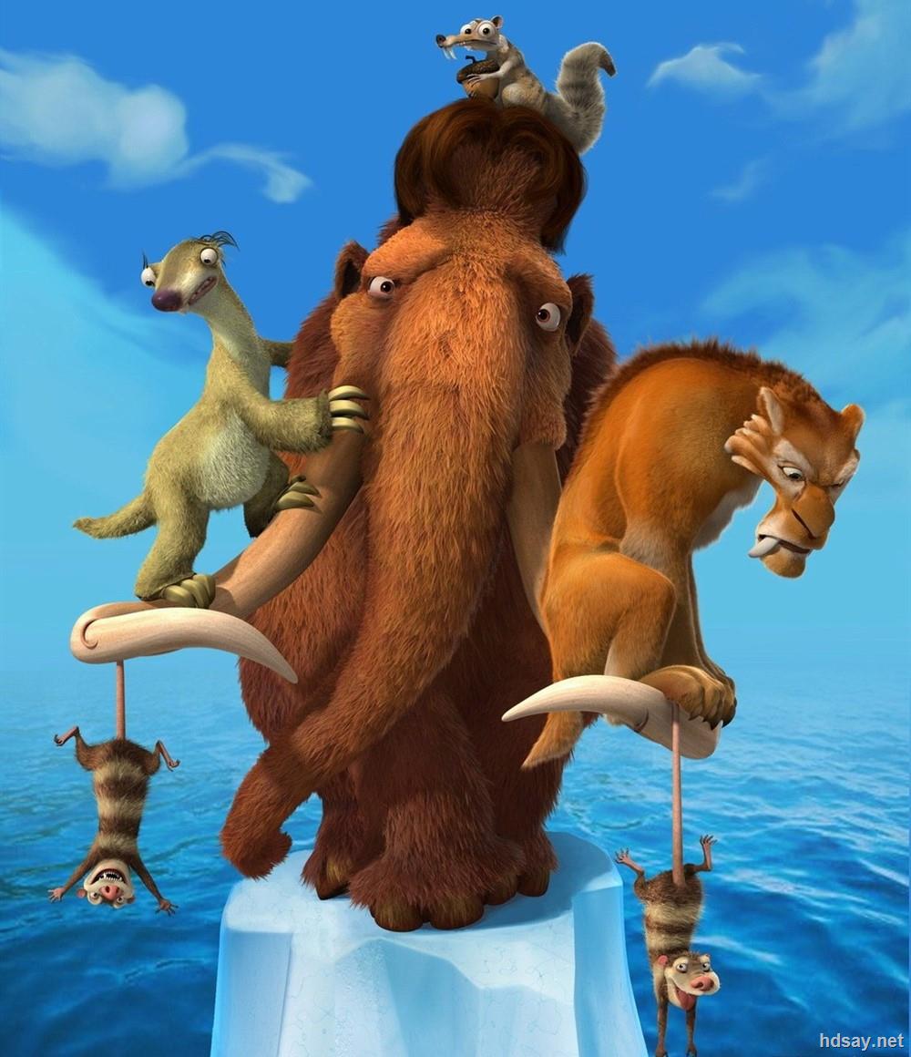 冰川时代1-5合集/冰河时代/冰河世纪.2002-2016.1080p.bluray.32gb