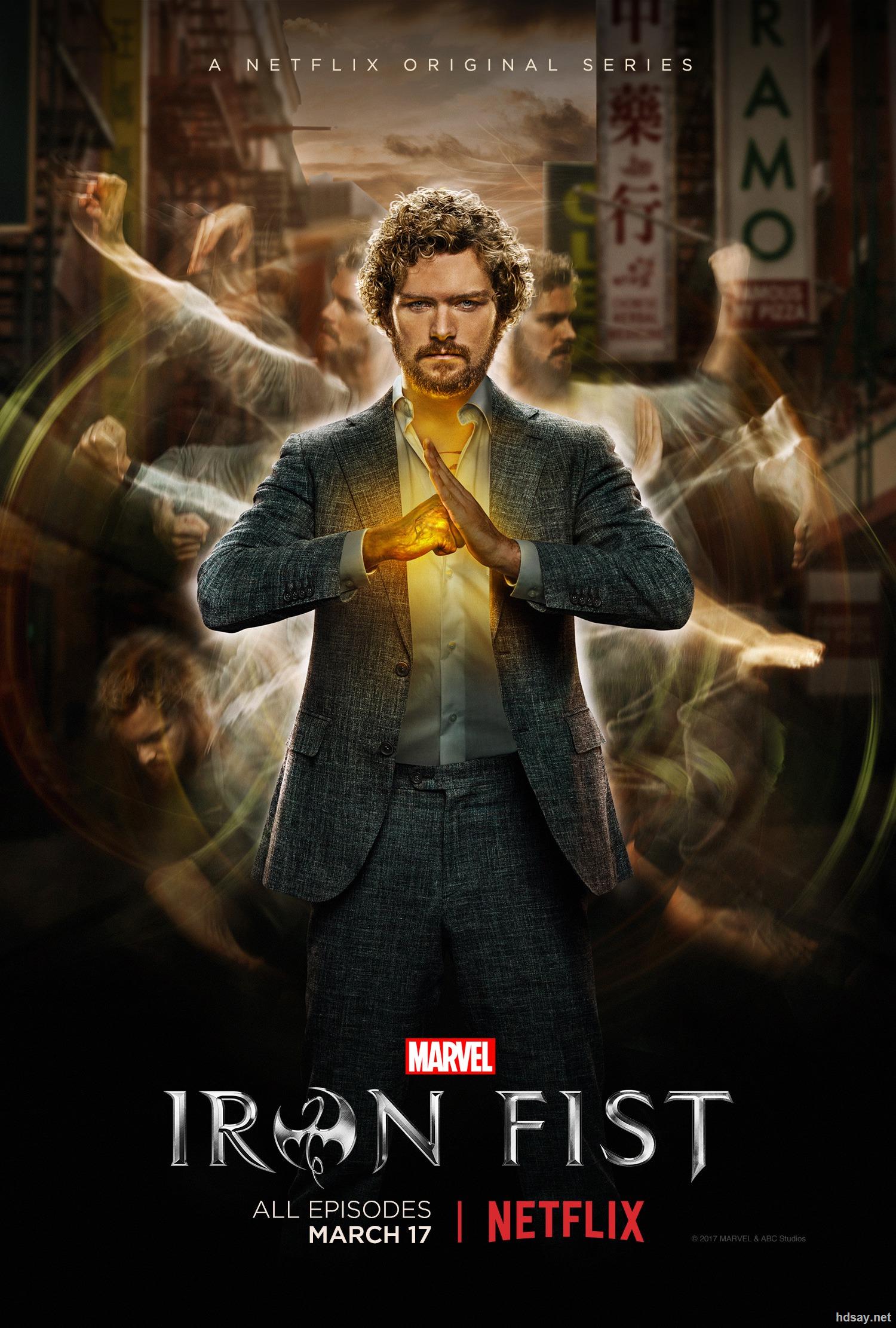 [铁拳/漫威铁拳/iron fist 第一季][全13集][英语中字][mkv][720p