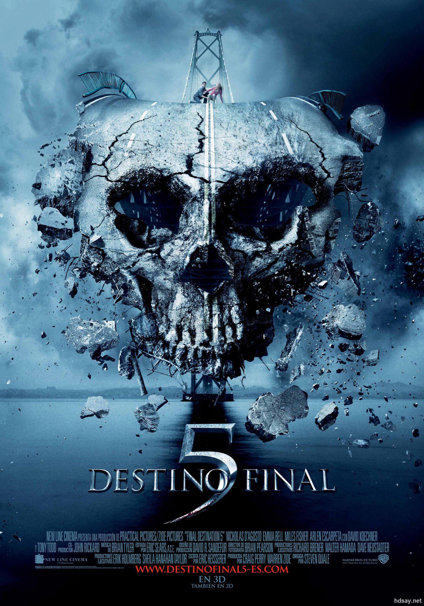 死神来了五部曲.Final.Destination.1-5.2000-2011.BluRay.1080p.中字.高清收藏-114.38GB 死神来了