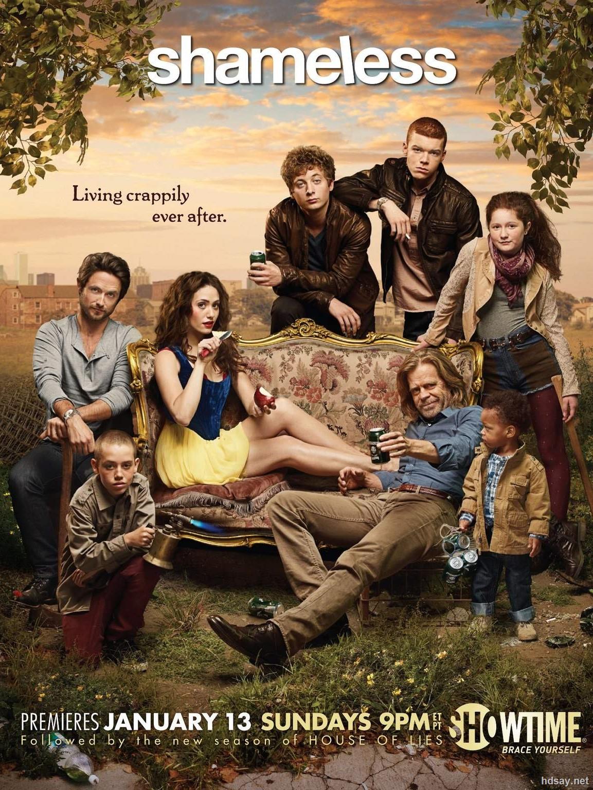 [无耻之徒/无耻家庭/Shameless 第二季][全12集打包][英语中字][MP4/MKV][576P/720P]HDSay高清乐园