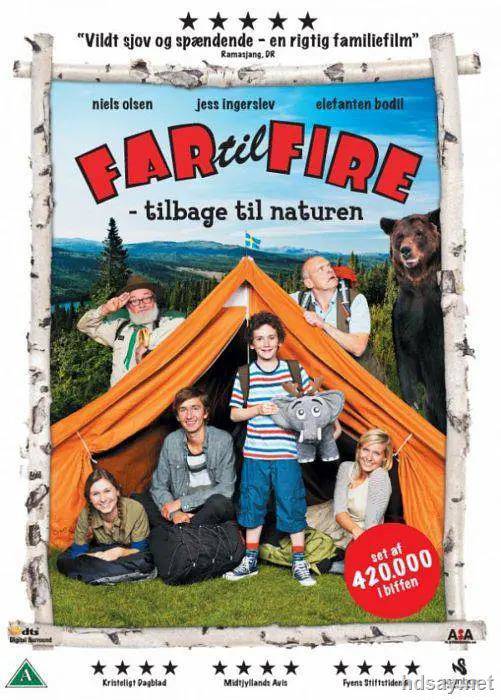 Far Til Fire Tilbage Til Naturen