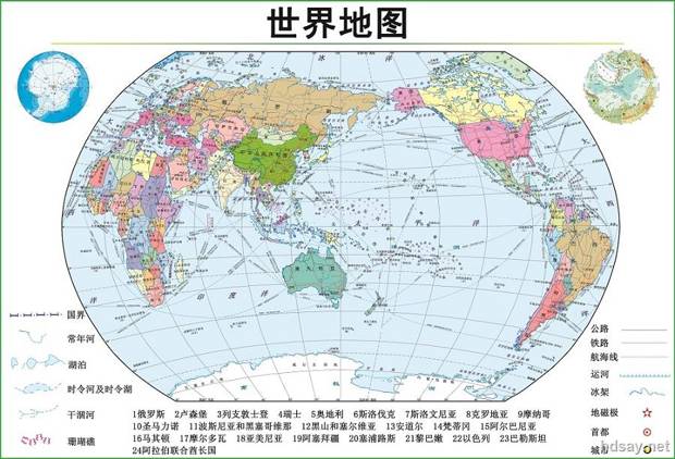 高清地图素材