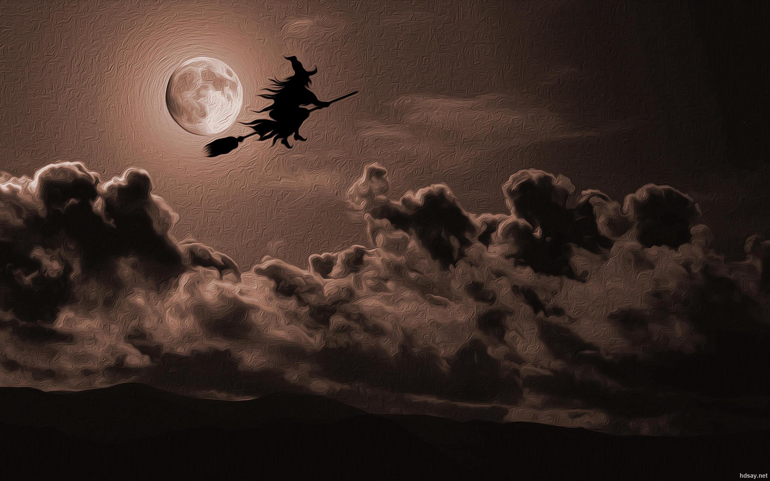 月光下的女巫高清壁纸 Hdsay高清乐园