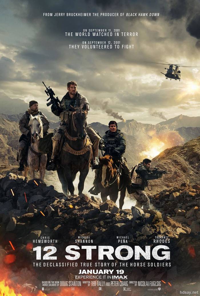 12猛汉12壮士骑兵团马背上的战士Horse Soldiers