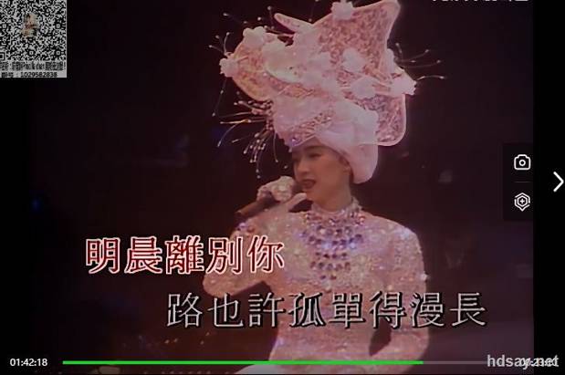 陈慧娴1989几时再见演唱会4K