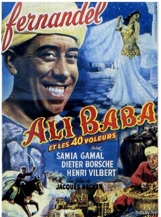 阿里巴巴与四十大盗-国语-1954年法国