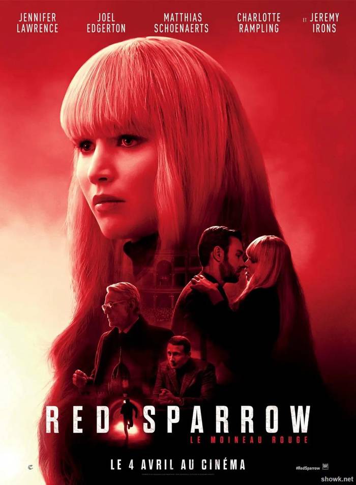 红雀RedSparrow(2018)国语配音2时20分97.2kb