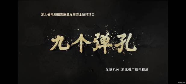 九个弹孔